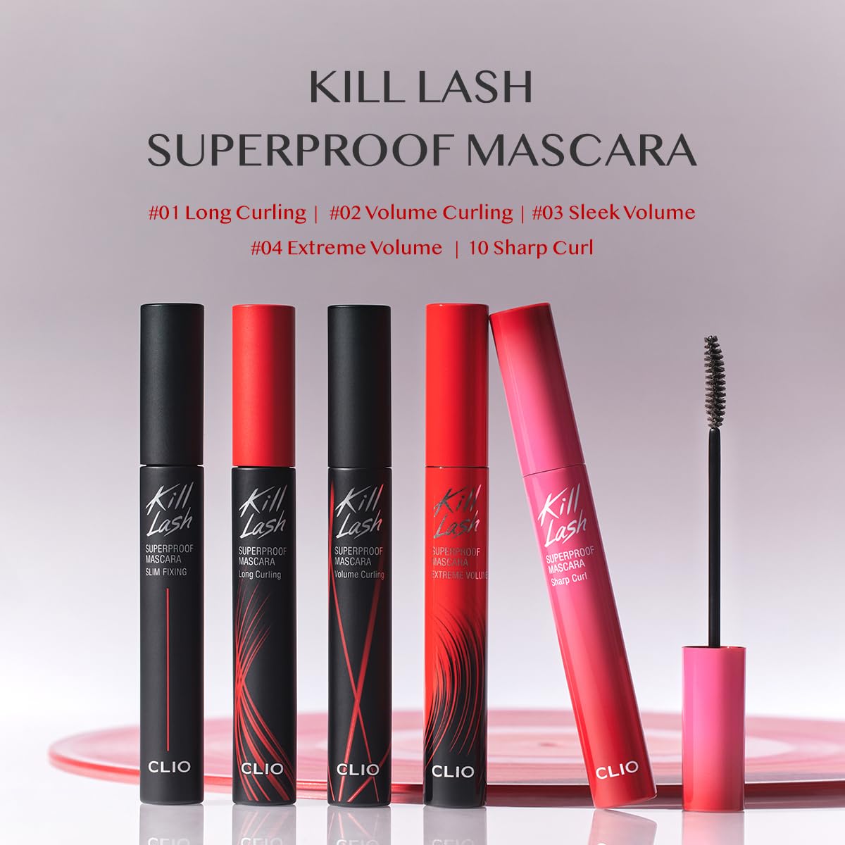 CLIO Kill Lash Superproof Mascara (5 Types)