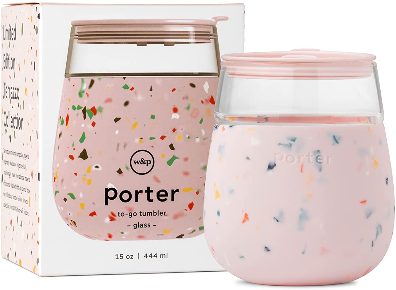 W&P Porter Glass, 15oz (3 Colours) - Pupsik Singapore