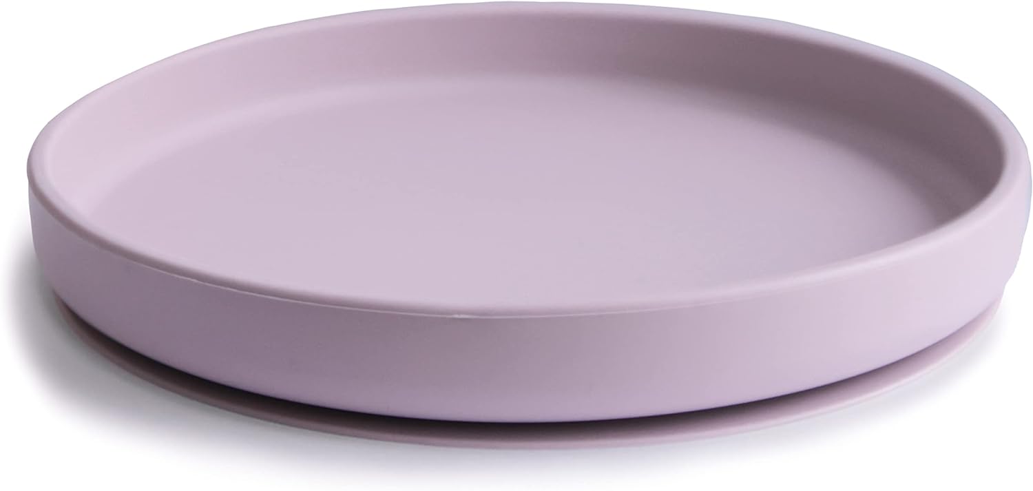 Mushie Classic Silicone Suction Plate (9 Colors) - Pupsik Singapore