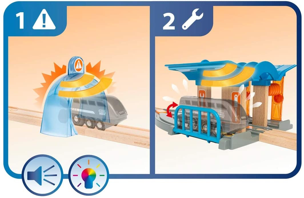 Brio Smart Tech Sound Train Service Station