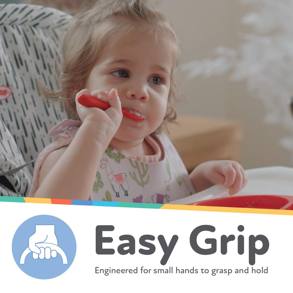 Nuby 3-Stage Silicone Baby's First Spoon, 3pk