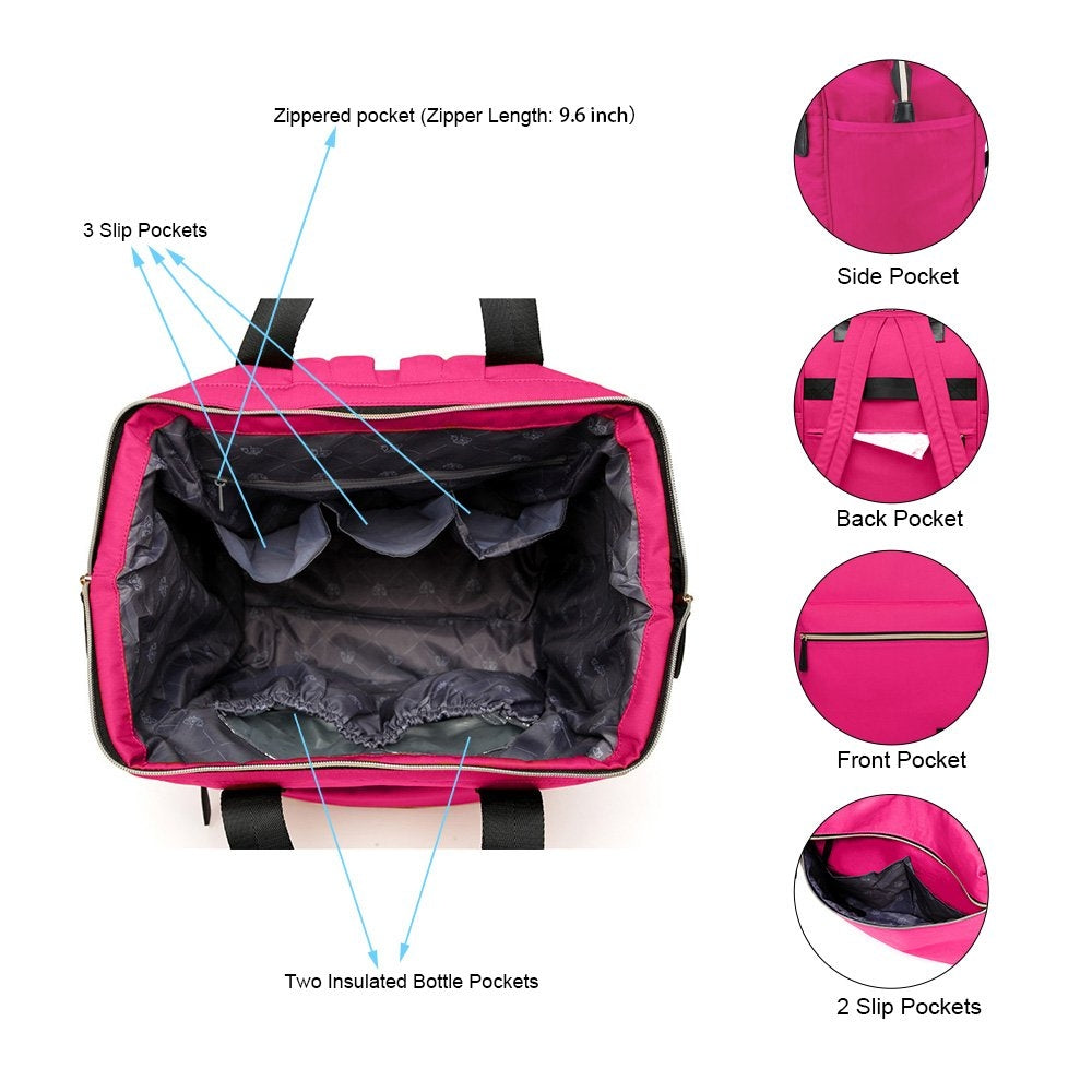 Colorland Zara Baby Changing Backpack (4 Designs) - Pupsik Singapore