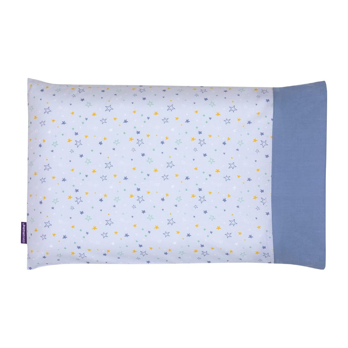 Cotton Case (31x22cm) for Clevamama ClevaFoam Baby Pillow (2 Designs)