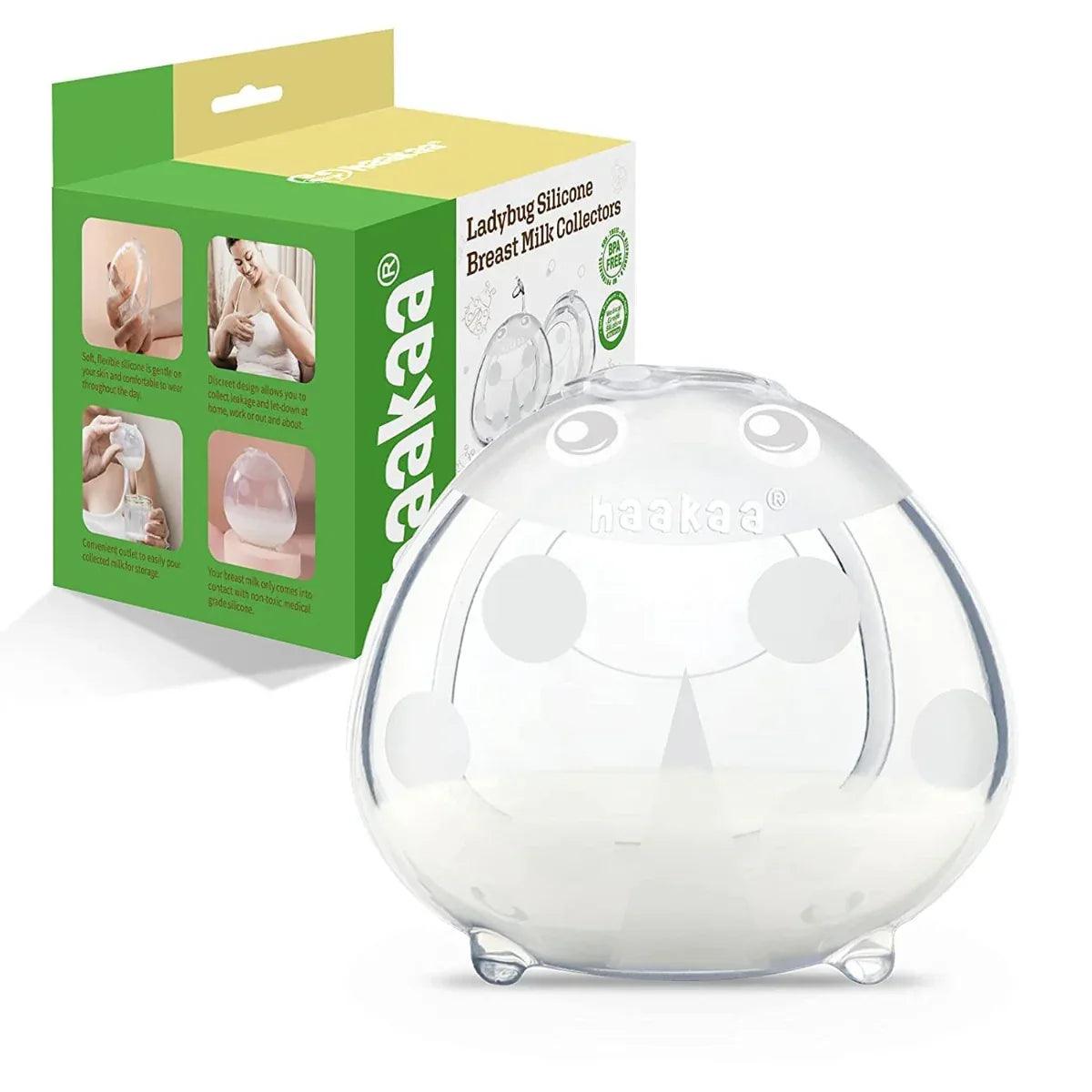 Haakaa Ladybug Silicone Milk Collector (40ml) | Pupsik Singapore