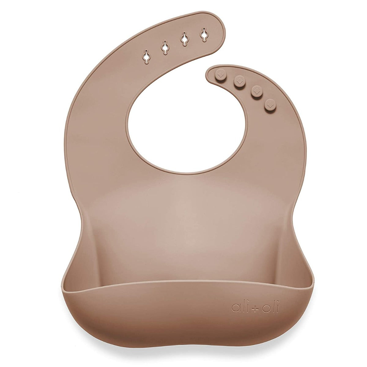 Ali+Oli Baby Silicone Bibs (7 Colours) - Pupsik Singapore