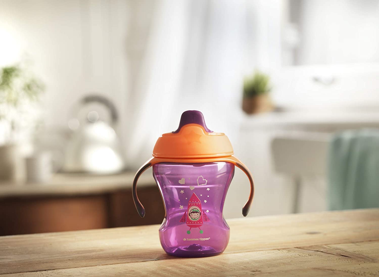 Tommee Tippee Sippee Trainer Cup, 3pk (230ml)  - Pink