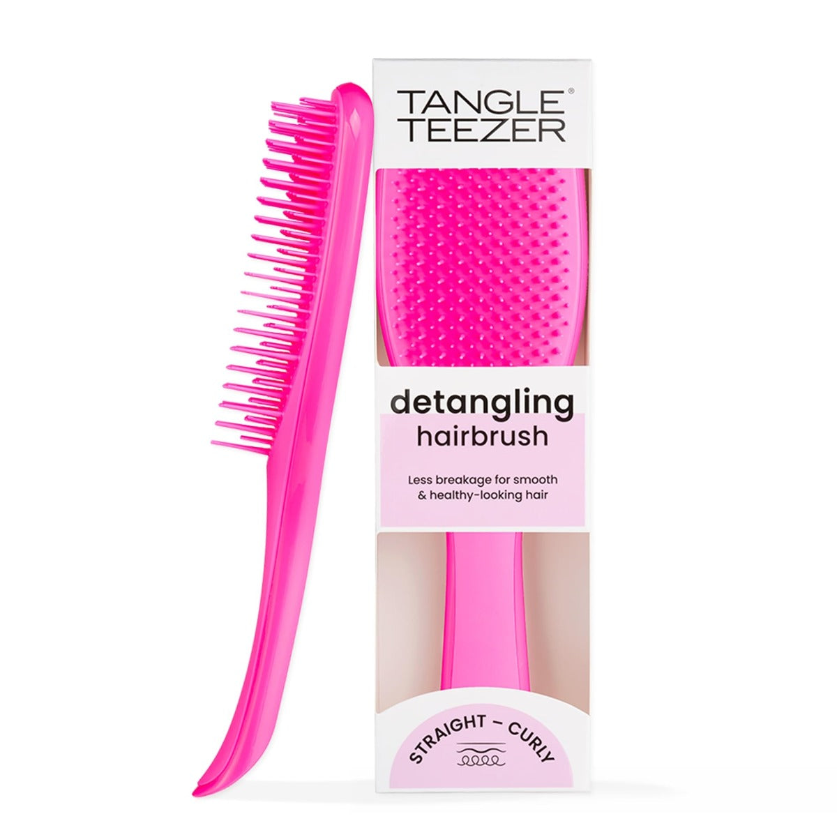 Tangle Teezer The Ultimate Detangler Regular Hairbrush, Straight & Curly (29 Colours) - Pupsik Singapore