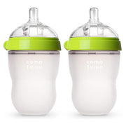 Comotomo Baby Bottle, 250ml  - Green (2pk)
