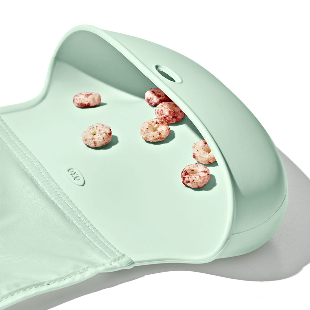OXO Tot Roll Up Silicone Bib (3 Colours)