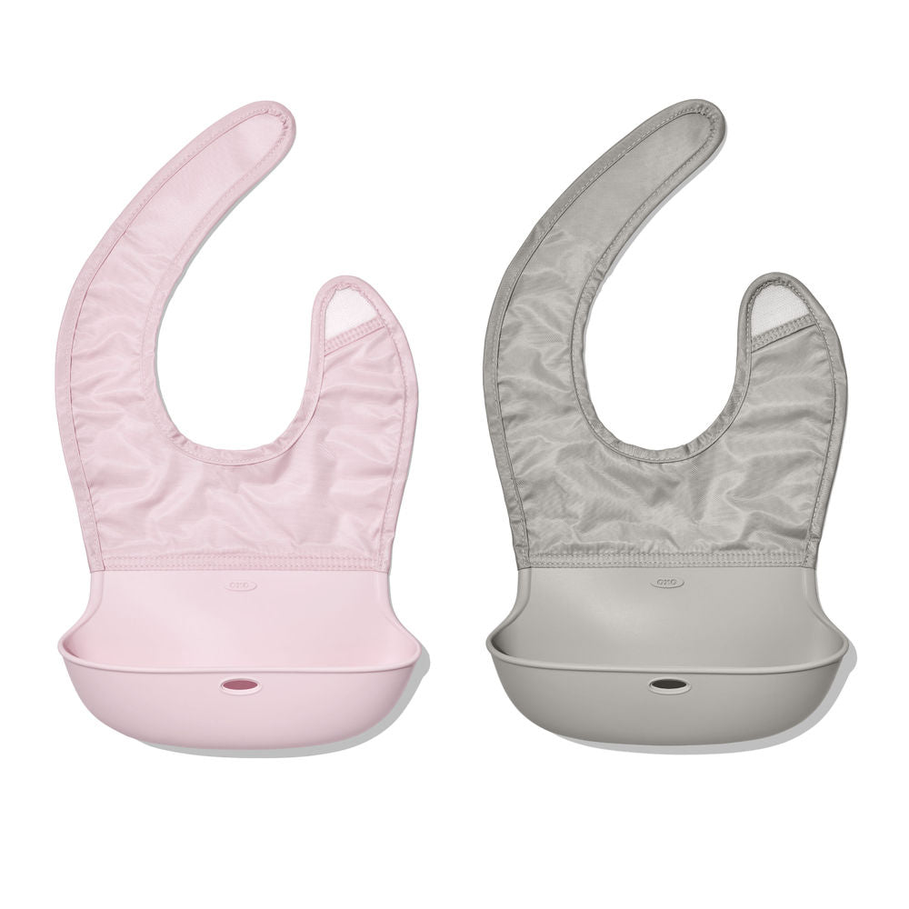 OXO Tot Roll Up Silicone Bib (3 Colours)