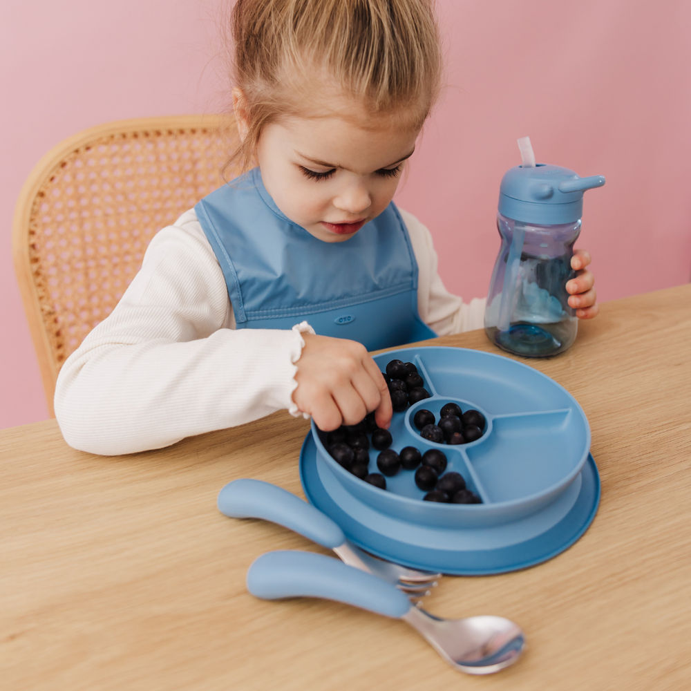 OXO Tot Roll Up Silicone Bib (3 Colours)