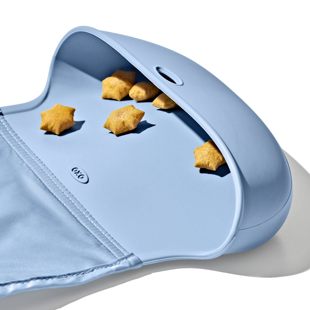 OXO Tot Roll Up Silicone Bib (3 Colours)