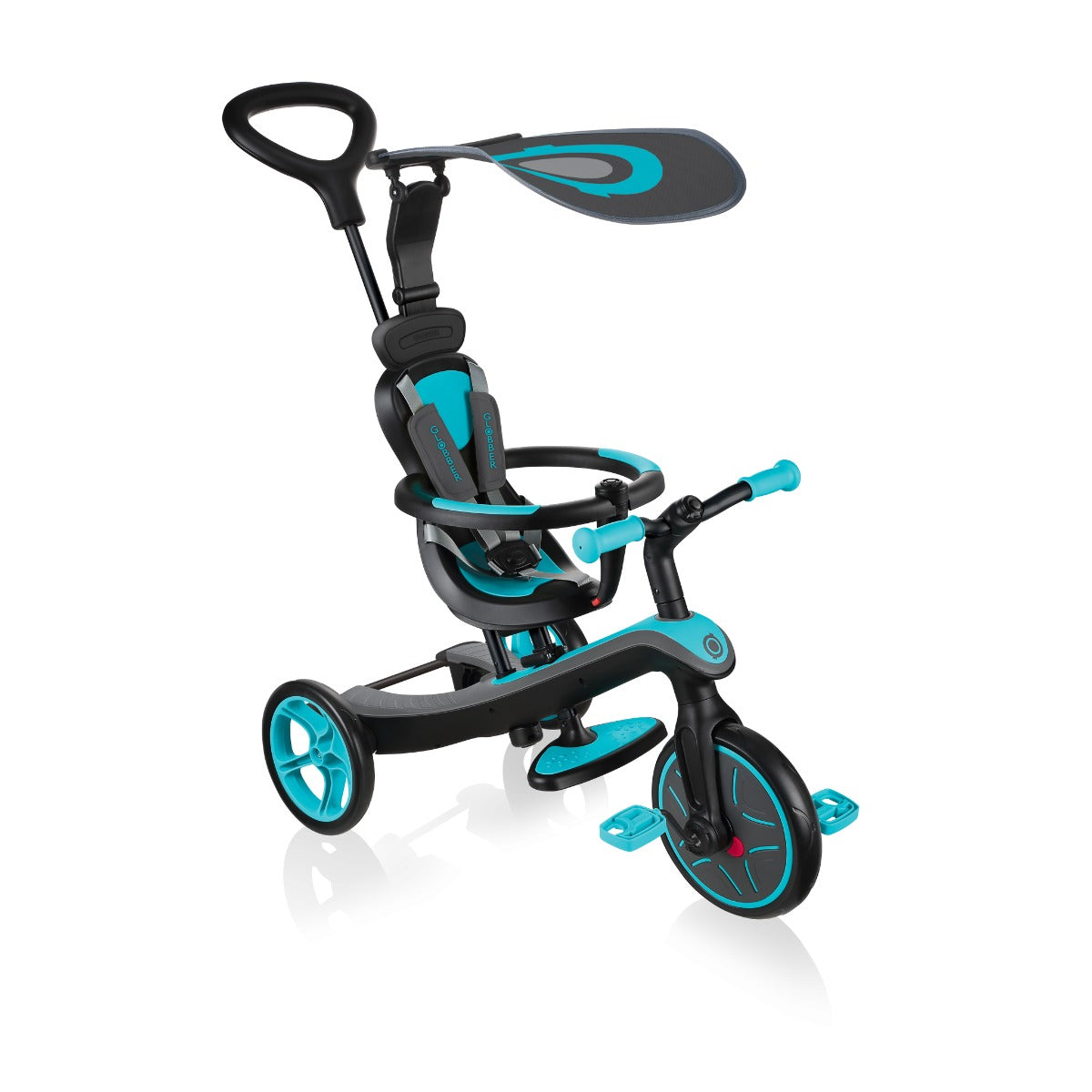 Globber Explorer Trike 4 in 1 - V3 (4 Colours) - Pupsik Singapore