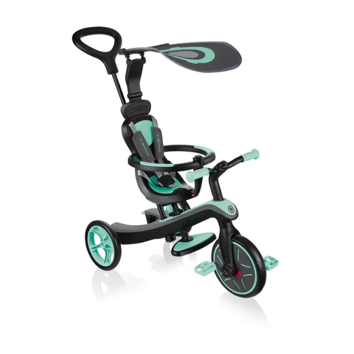 Globber Explorer Trike 4 in 1 - V3 (4 Colours) | Pupsik Singapore