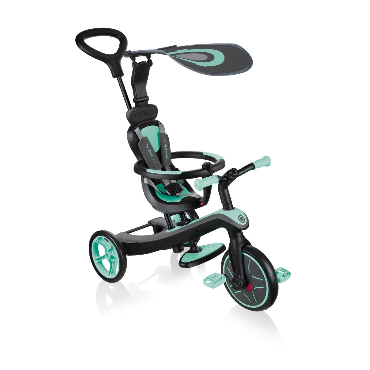 Globber Explorer Trike 4 in 1 - V3 (4 Colours) - Pupsik Singapore