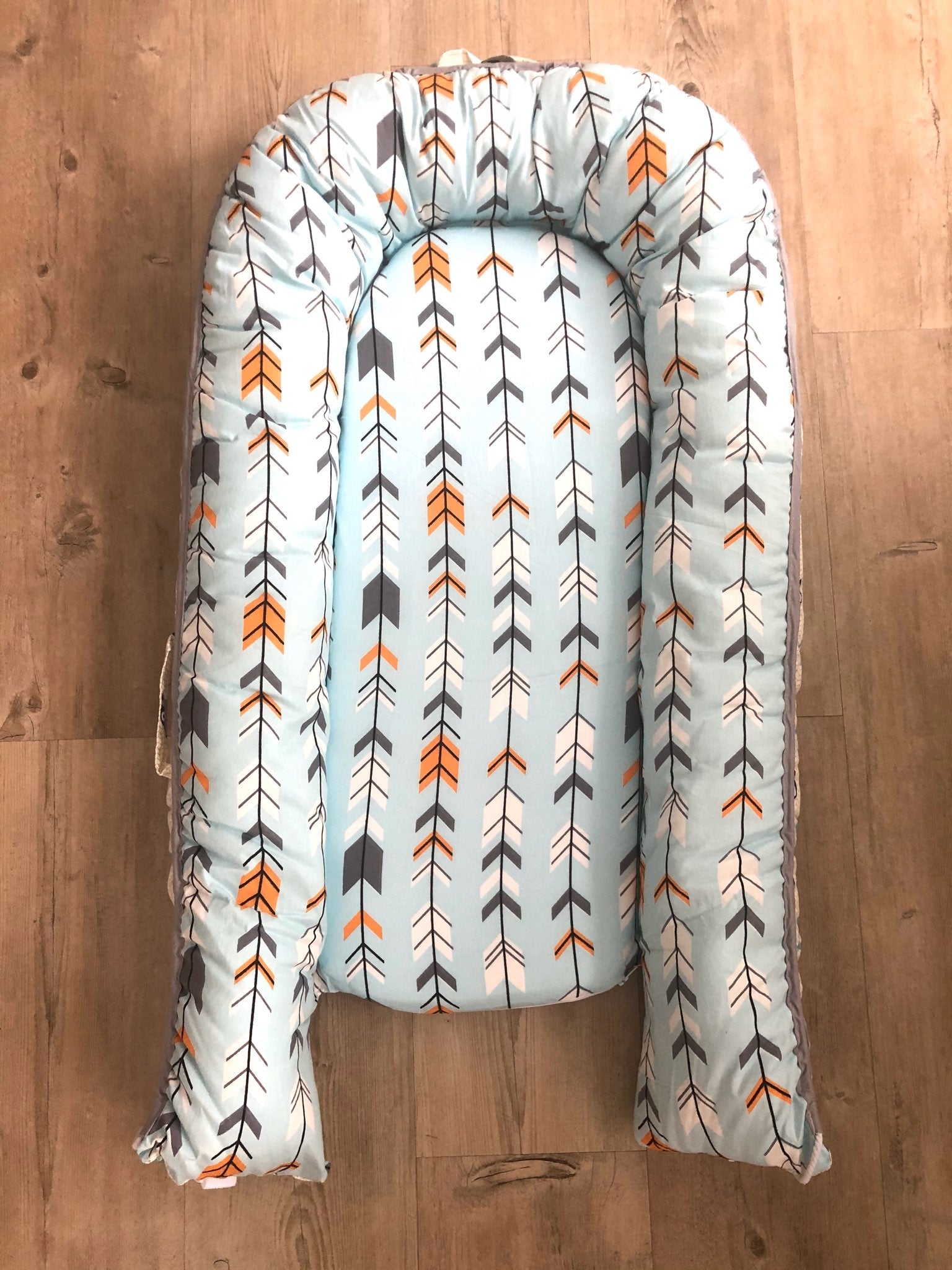 MPJ Organic Cotton Baby Nest Lounger (5 Designs) - Pupsik Singapore