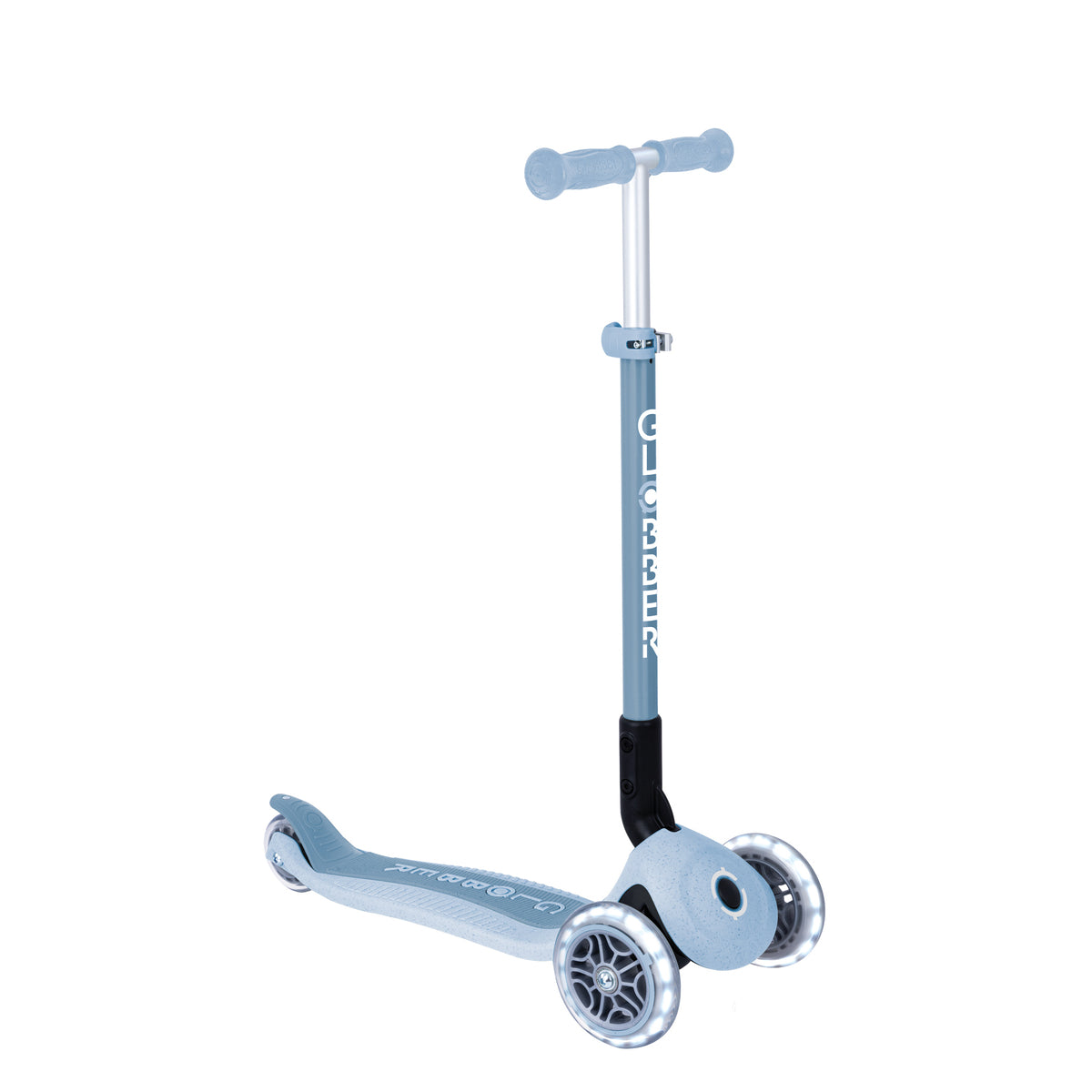 Globber Primo Height-Adjustable Foldable 3 Wheel Scooter (LED Wheels) (8 Colours) - Pupsik Singapore