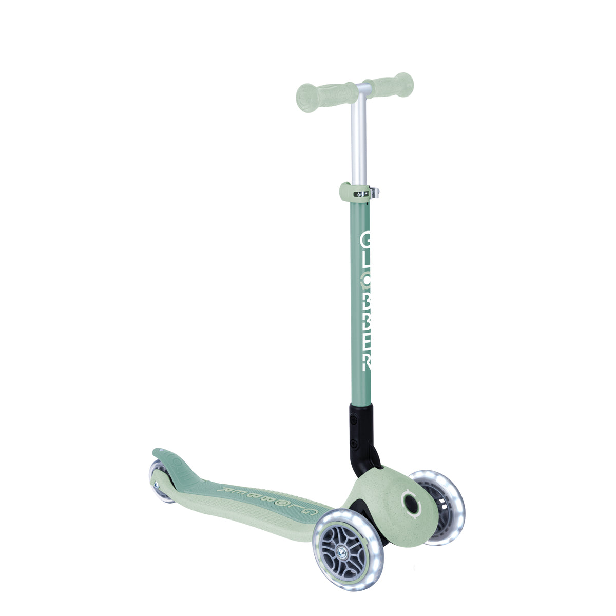 Globber Primo Height-Adjustable Foldable 3 Wheel Scooter (LED Wheels) (8 Colours) - Pupsik Singapore