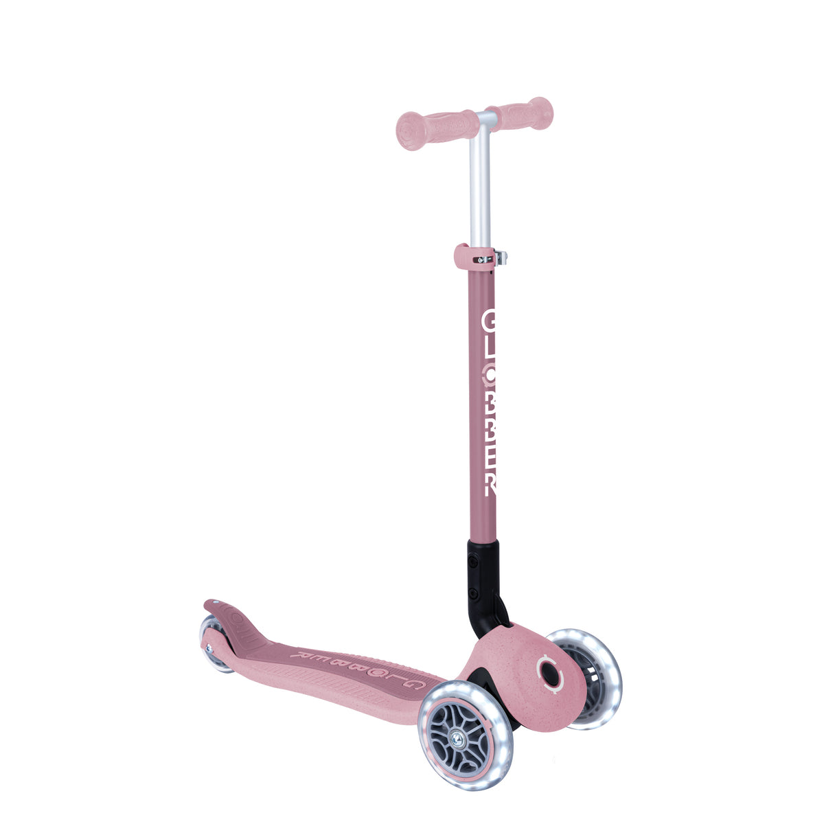 Globber Primo Height-Adjustable Foldable 3 Wheel Scooter (LED Wheels) (8 Colours) - Pupsik Singapore