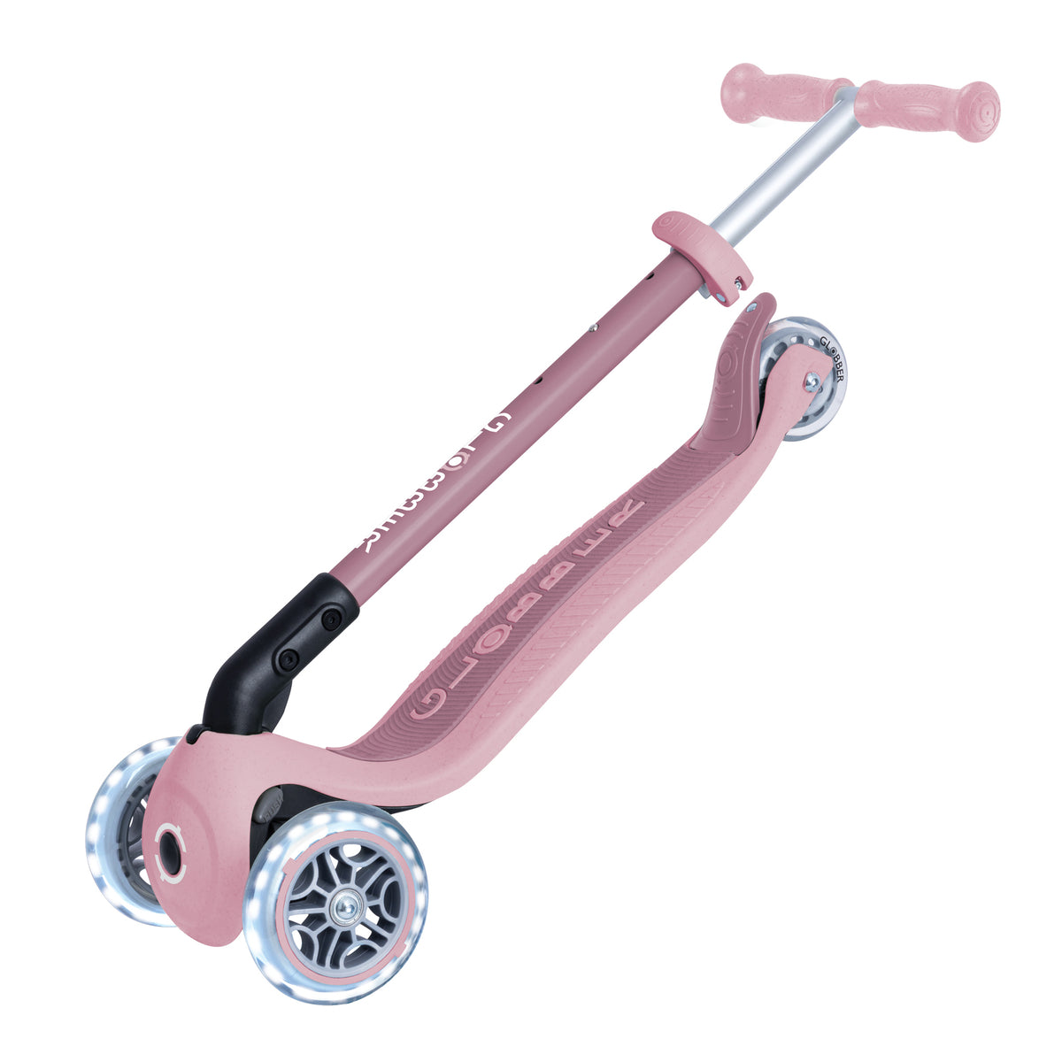 Globber Primo Height-Adjustable Foldable 3 Wheel Scooter (LED Wheels) (8 Colours) - Pupsik Singapore