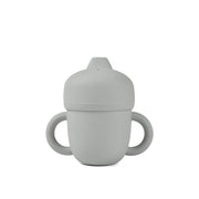 Biomom Double-Handled Acorn Silicone Sippy Cup, 180ml (2 Colors)