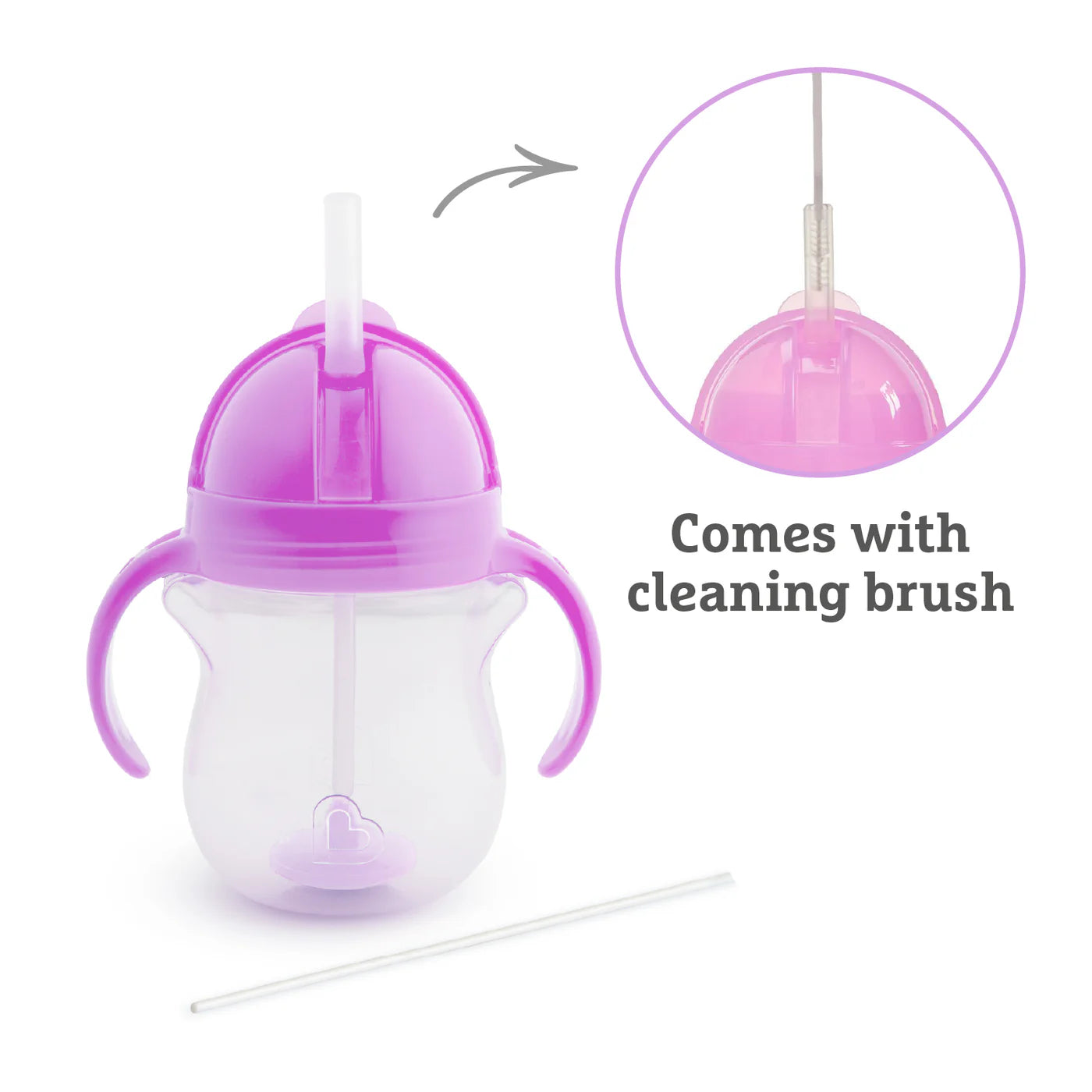 Munchkin Click Lock™ Tip & Sip™ Cup, 7oz/207ml (4 Colors)