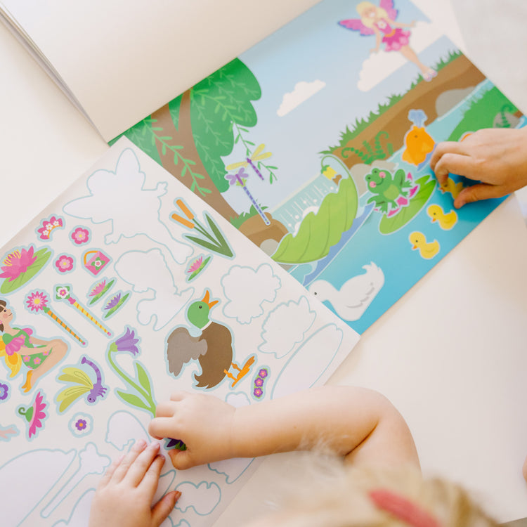 Melissa & Doug Reusable Sticker Pad (3 Themes) - Pupsik Singapore