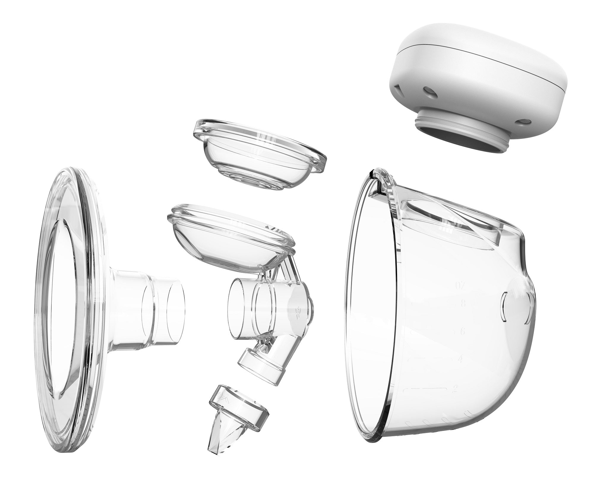 Youha The Ins (Ava) Gen 1 Wearable Handsfree Breast Pump w/ Bluetooth App (2 Sizes) - Pupsik Singapore