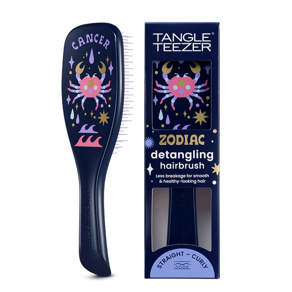 Tangle Teezer The Ultimate Detangler Regular Hairbrush, Straight & Curly (29 Colours) - Pupsik Singapore