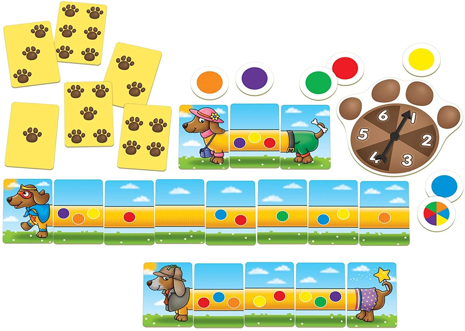 Orchard Toys Spotty Sausage Dogs Game