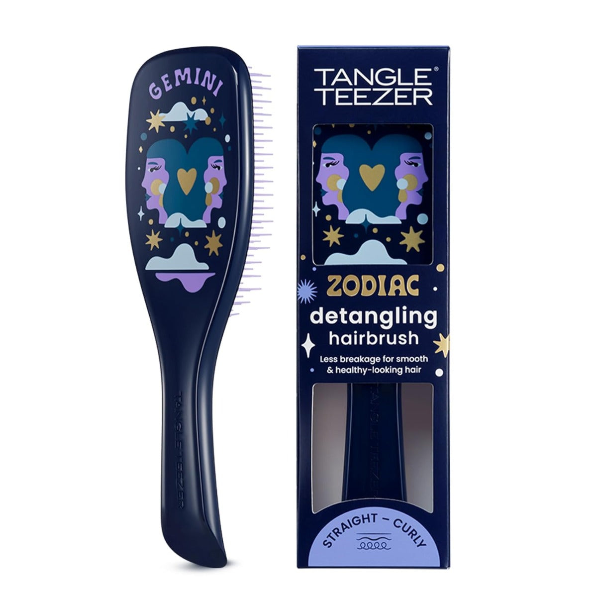 Tangle Teezer The Ultimate Detangler Regular Hairbrush, Straight & Curly (29 Colours) - Pupsik Singapore