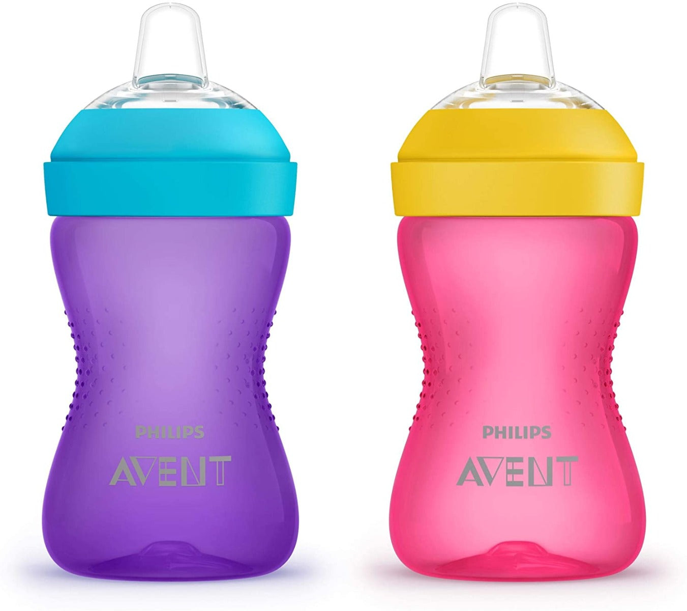 Philips Avent My Grippy Spout Cup, 10oz (2pk) - Pink/Purple