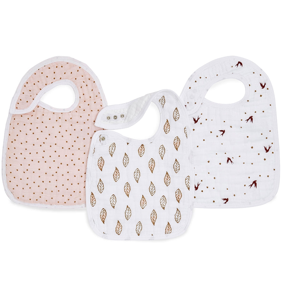Aden Anais Boutique Snap Bib (3pk) (9 Designs)