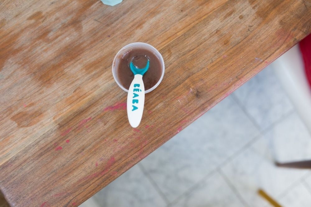 Beaba Second Stage Ergonomic Cutlery Set (3 Colours) - Pupsik Singapore