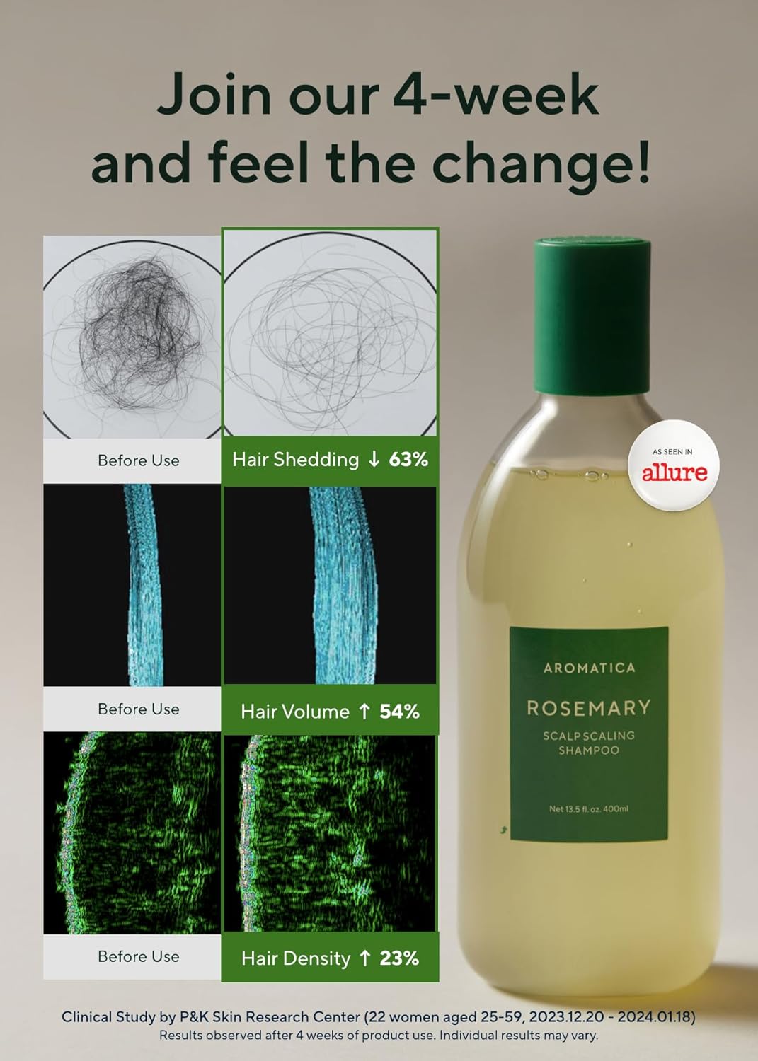 Aromatica Rosemary Scalp Scaling Shampoo (2 Sizes)