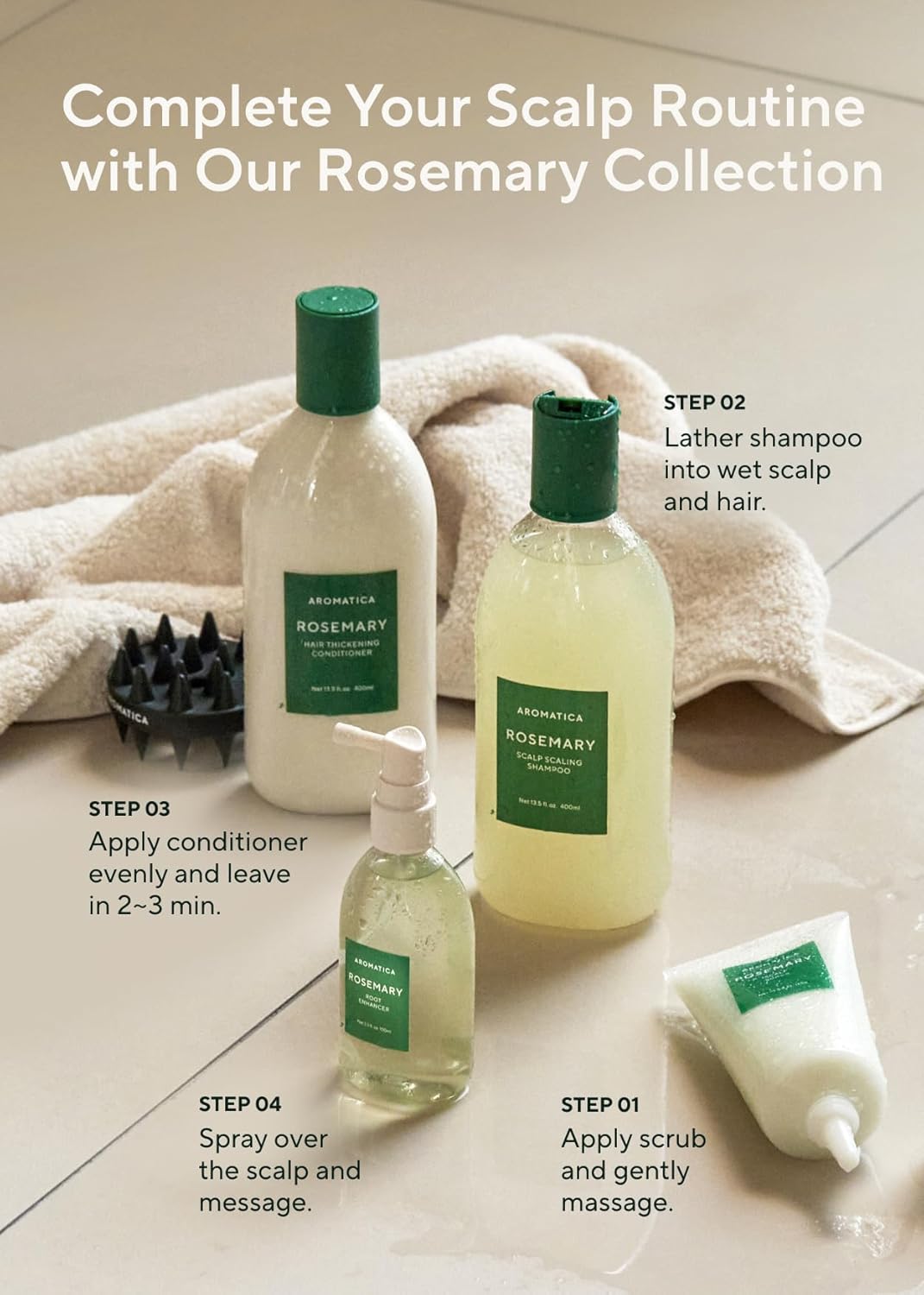 Aromatica Rosemary Root Enhancer, 100ml (Exp 01/27)
