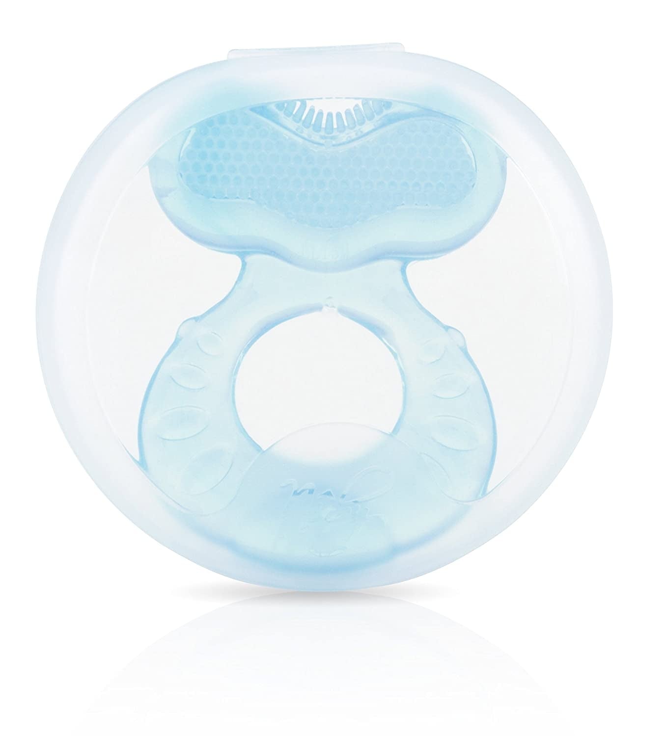 Nuby Silicone Fish-Shaped Teethe-Eez Teether (3 colors) - Pupsik Singapore