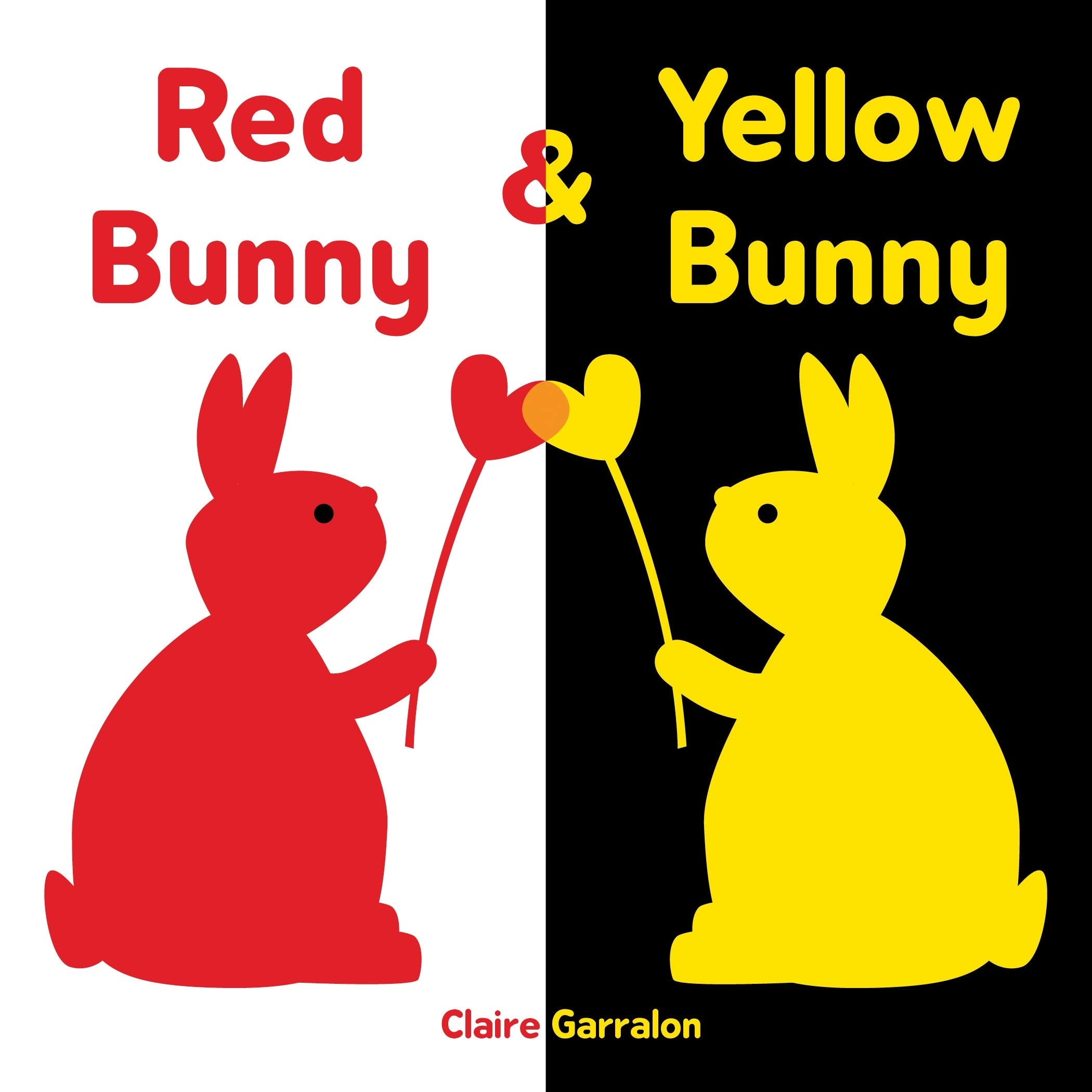 Red Bunny & Yellow Bunny Baby Board Book