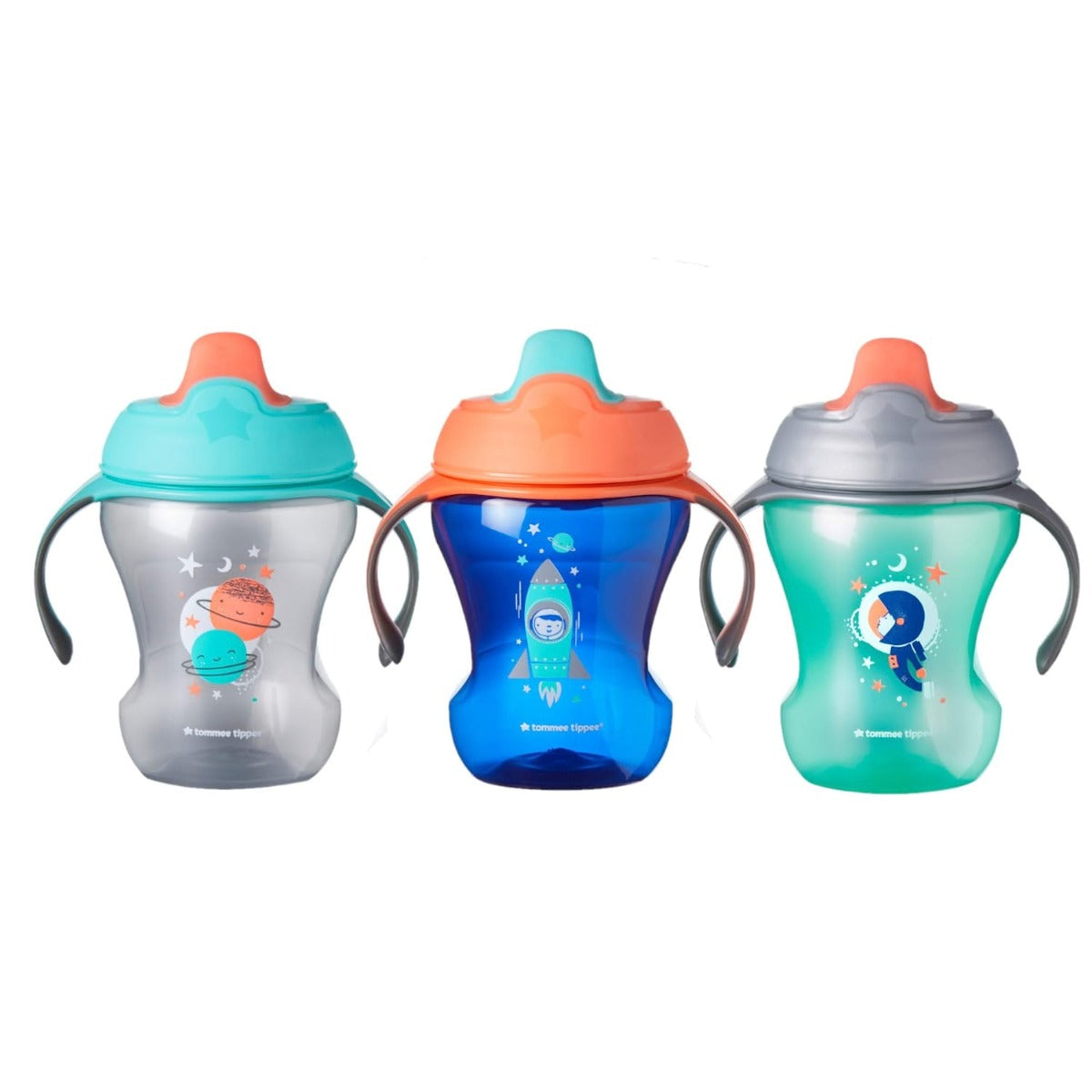 Tommee Tippee Sippee Trainer Cup, 3pk (230ml)  - Blue