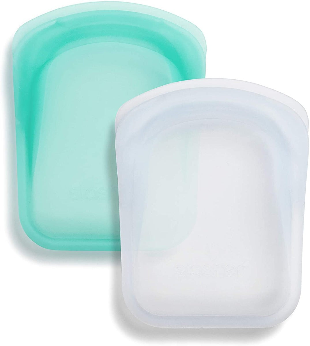 Stasher Reusable Silicone Pocket Bag, 2pk (4oz) - Pupsik Singapore