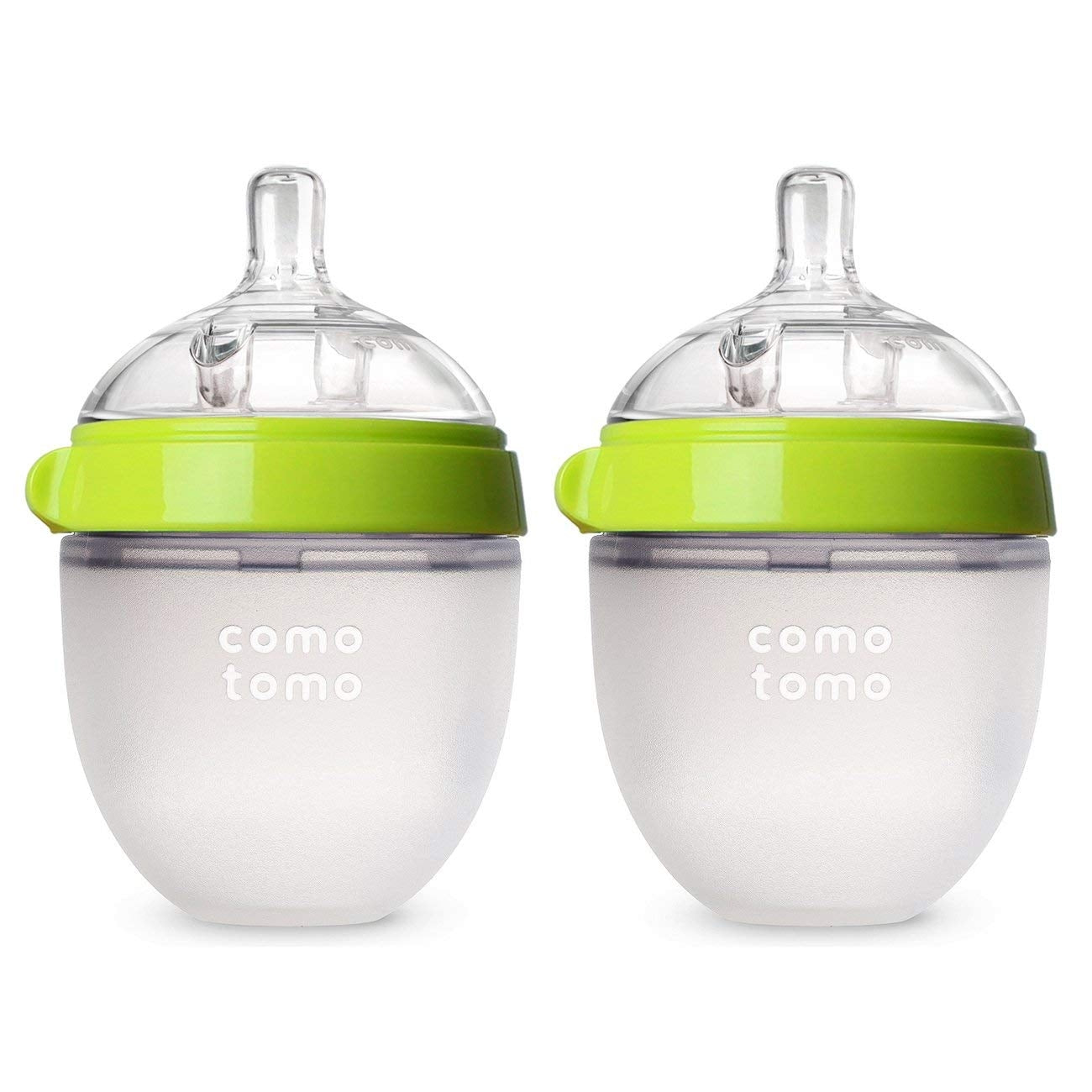 Comotomo Baby Bottle, 150ml  - Green (2pk)