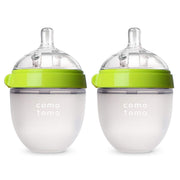 Comotomo Baby Bottle, 150ml  - Green (2pk)