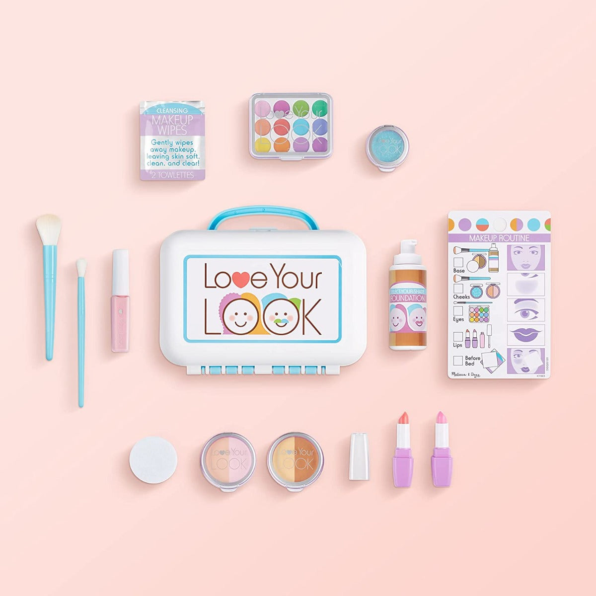 Melissa & Doug Love Your Look Makeup Kit Play Set