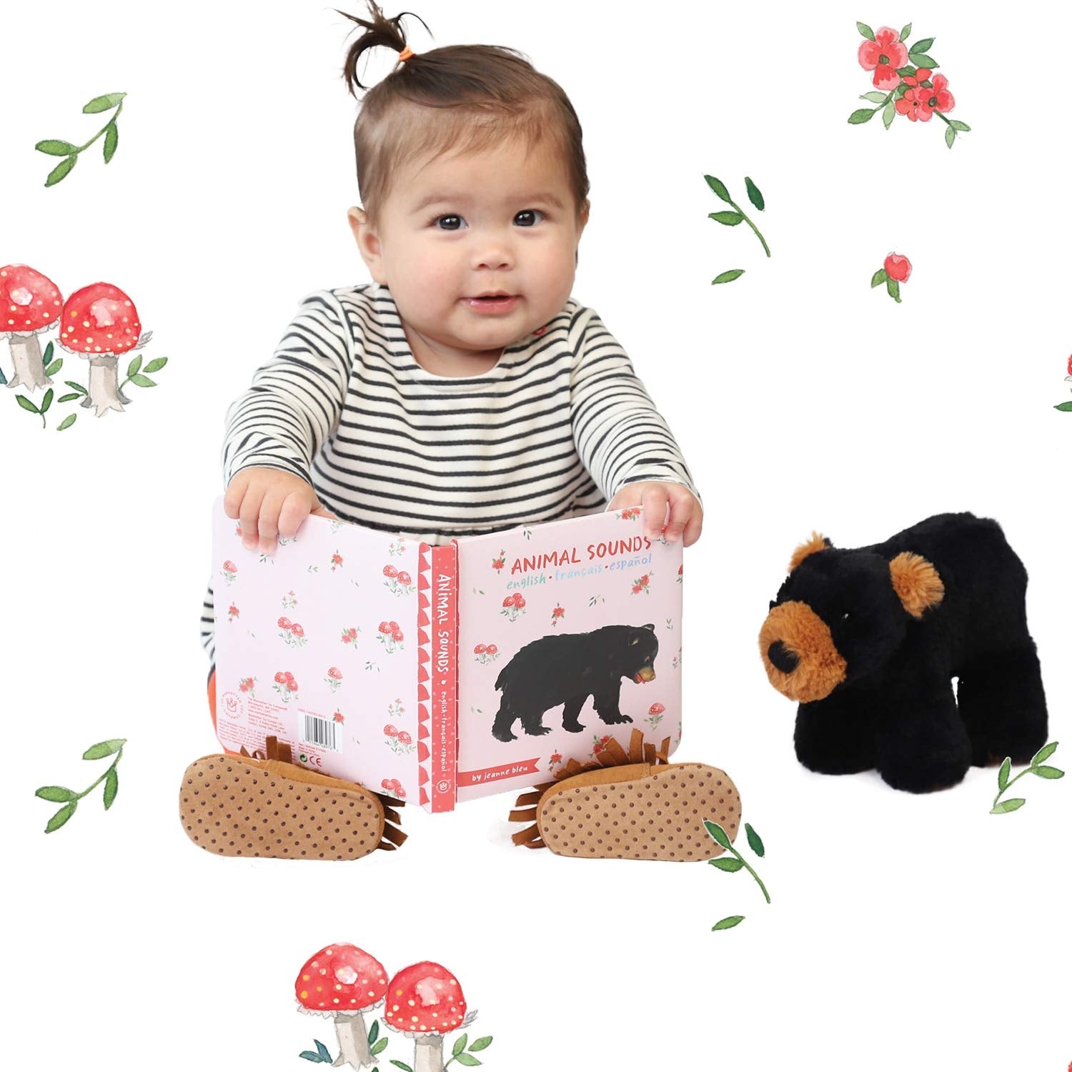 Manhattan Toy Animal Sounds Padded Board Book