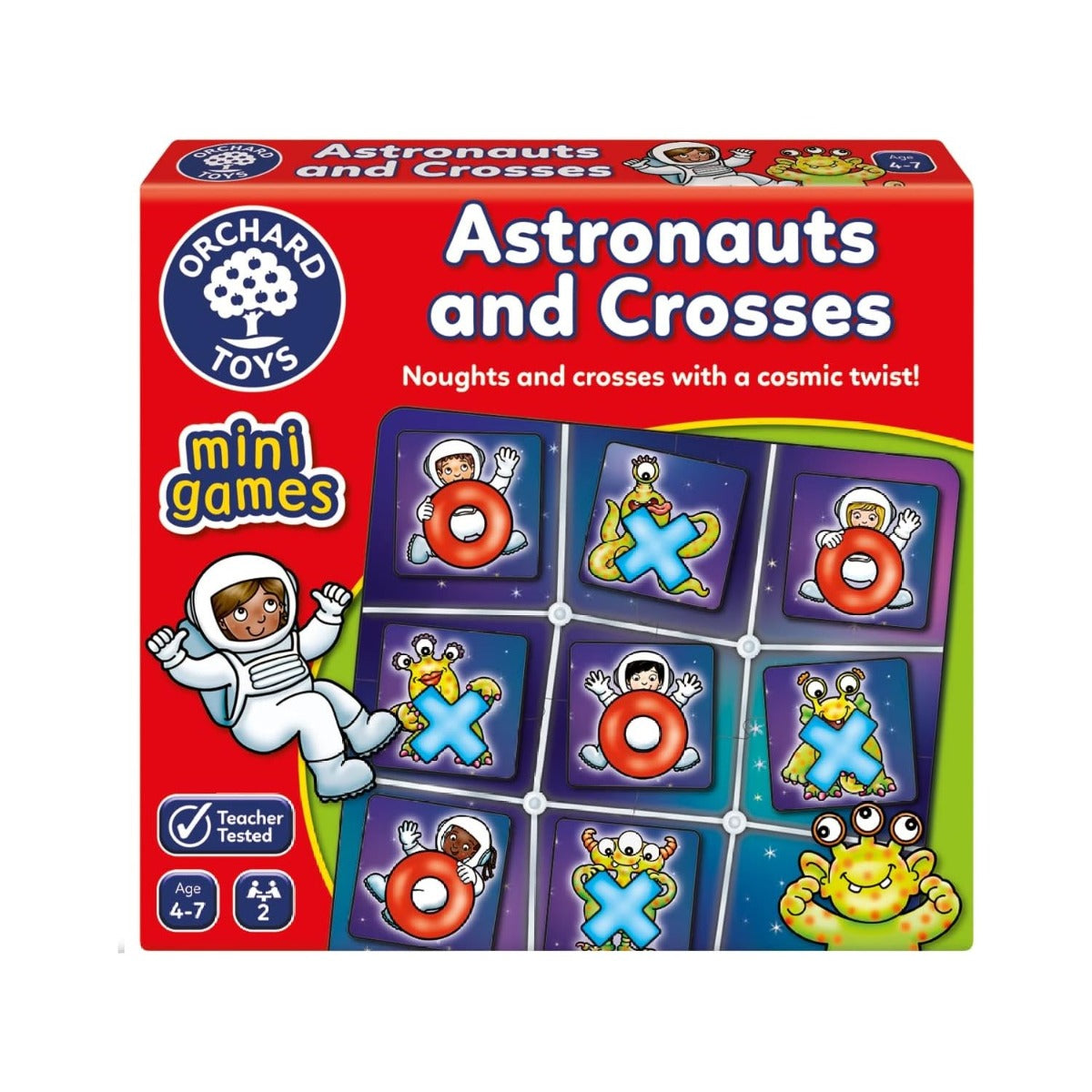 Orchard Toys Astronauts and Crosses Mini Game