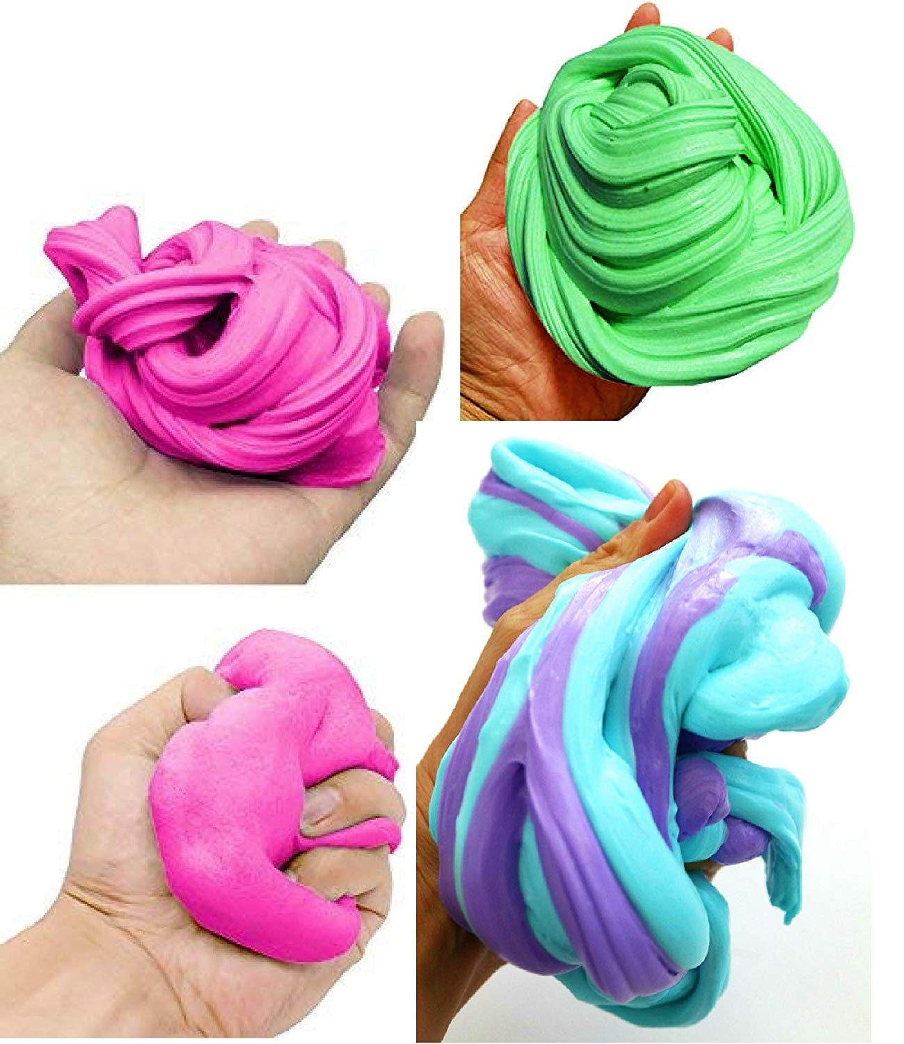 Toysmith Fluffy Slime (2.5oz) (2 Colours) - Pupsik Singapore