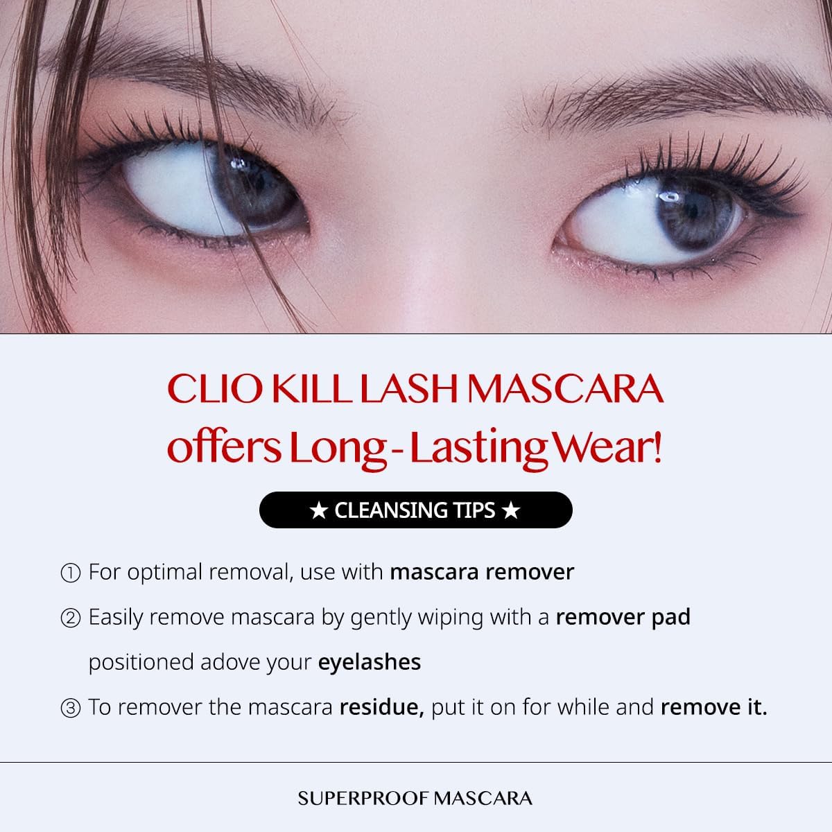 CLIO Kill Lash Superproof Mascara (5 Types)