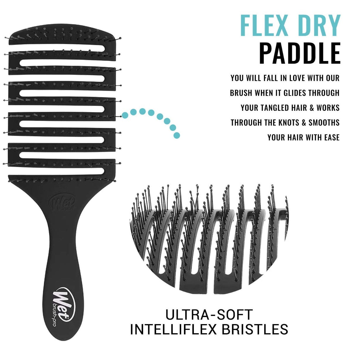 Wet Brush Flex Dry Paddles (2 colours)