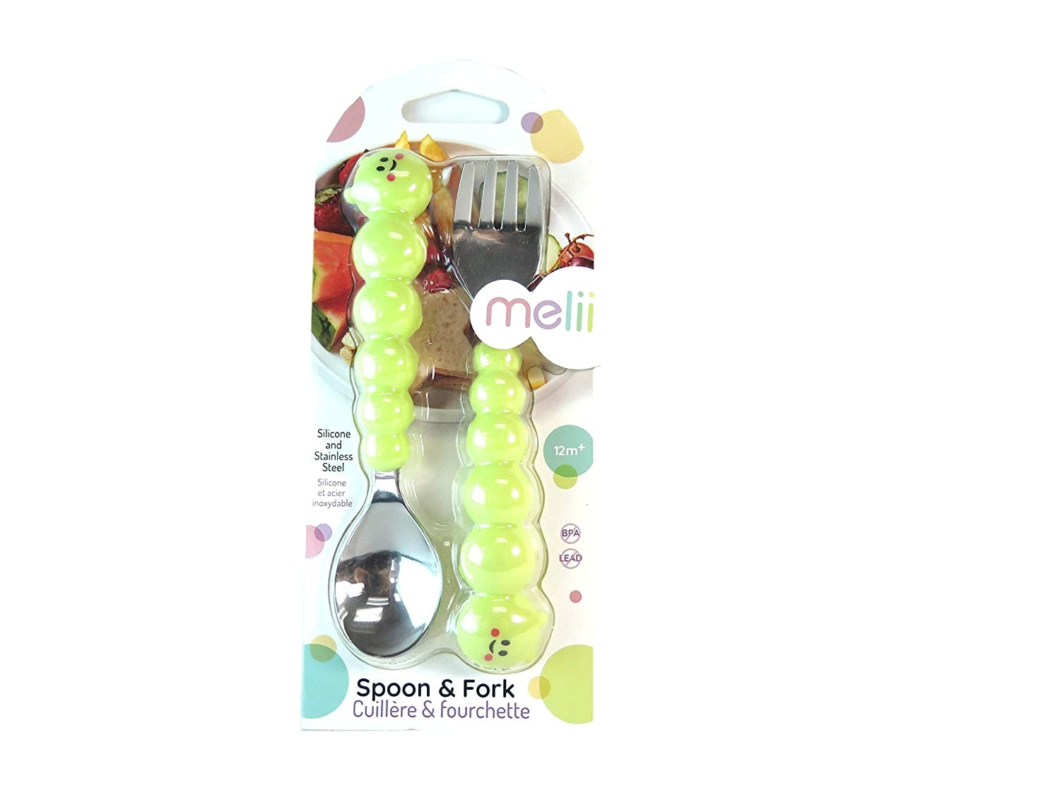 Melii Caterpillar Spoon & Fork Set
