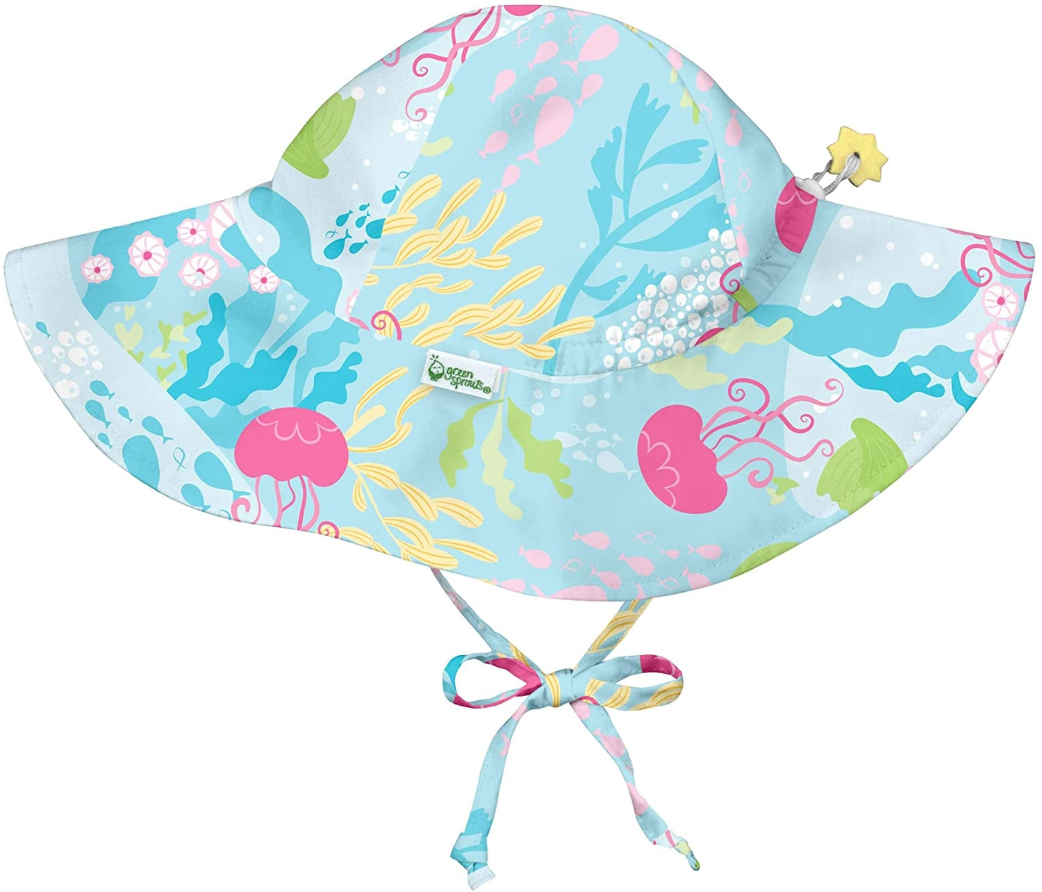 Brim Hat Iplay Sun Hat Sizing IPlay Brim Sun Protection Hat Aqua